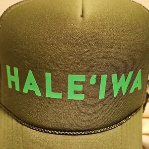 Green Hale'iwa Cap